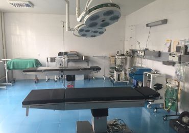 Der renovierte OP-Bereich in der Klinik Karabolo