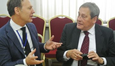 Dr. Martin Kamp und Ingenieur Bernhard Nimbach