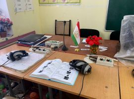 Projektbesuch in der Schule Vakhsh