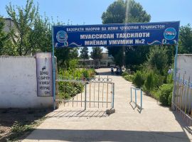 Projektbesuch in der Schule Vakhsh